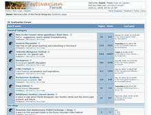 Tablet Screenshot of festivarian.com